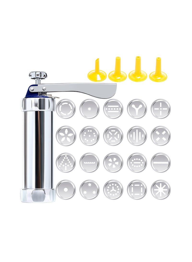 Cookie Crush Tool, Cookie Press Kit For Baking, Mini Cookie Cutters For DIY Cookie Making And Decorating - Image 1