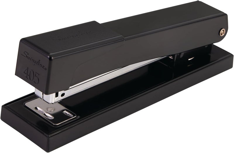 Swing Line Stapler, 20 Sheet Capacity, LightDuty 405, Jam Free, Metal, Black (S7040501) - Image 1