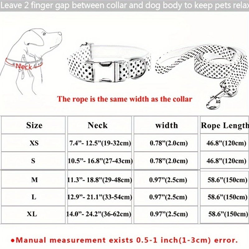 Xl Adjustable Leopard Print Dog Collar Breathable Polyester Heavy Duty Quick Release - Image 2