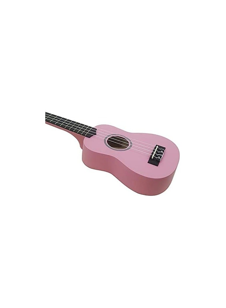 Aiersi Colorful Soprano Beginners Ukulele 21 Inches Basswood Four String Hawaii ukalalee with Gig Bag in One Kit for ladies Girls As Christmas Best Gift (Pink) - Image 2