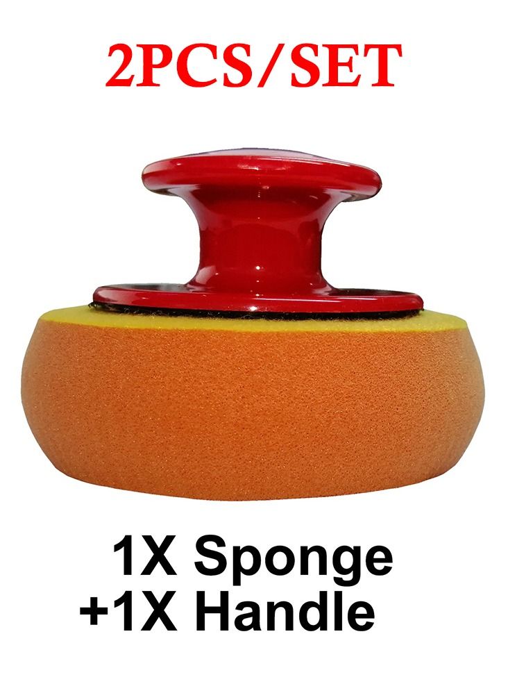 Generic Polish Applicator Pads with Handle (Pack of one Set)  - Image 1