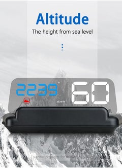 جولف لينك K شاشة عرض رأسية (HUD) عداد سرعة السيارة T900  - Image 3