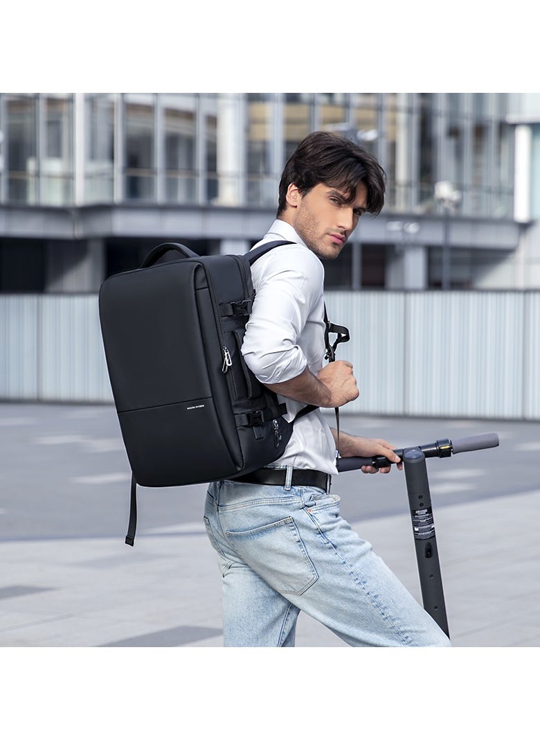 MARK RYDEN MARK RYDEN 9822 KR Expandable Business,Casual Laptop Backpack Fits for 17.3 Laptop with USB port  - Image 2