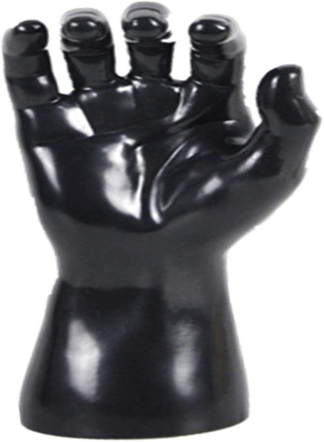 koTTIYA 1 Pair Hand Mannequin Jewelry Display Stand Male Hand Model Bracelet Bangle Gloves Ring Display Stand Organizer Bracelet Holder - Black - Image 3