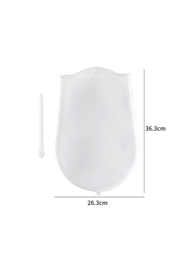 حقائب العجينة العجينة ، كيس العجينة كيس العجينة العجينة السيليكون مادة الصف الغذائي خلاط العجينة متعددة الاستخدامات للخبز ، المعجنات بيتزا الطورتيلا دقيق خلط كيس الحفاظ على كيس أداة الطبخ - Image 2