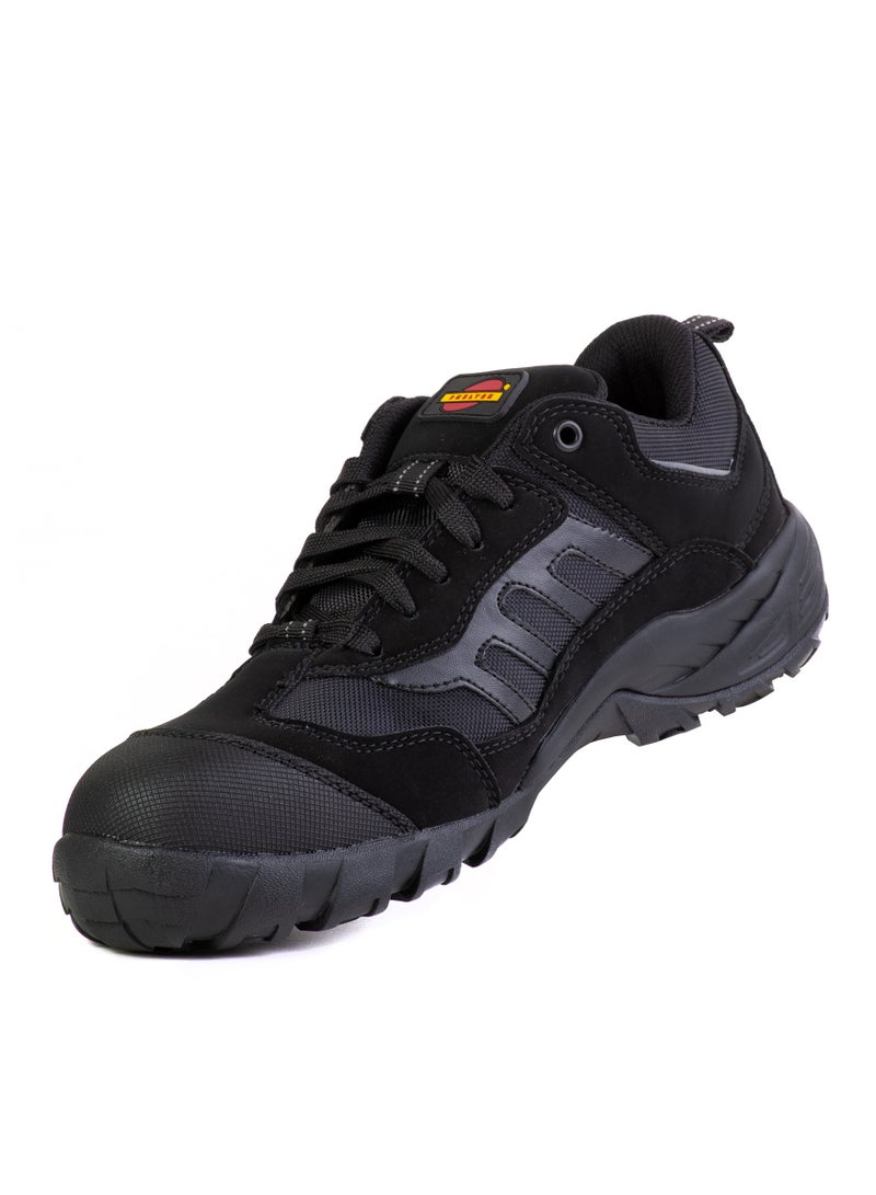 SHELTER Industrial Safety Shoes for Men Lightweight Work Shoes with Composite Toe, Kevlar Insole, Breathable Mesh Lining & Slip-Resistant Sole - Image 3