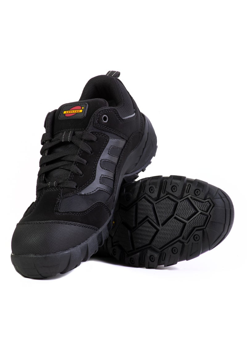 SHELTER Industrial Safety Shoes for Men Lightweight Work Shoes with Composite Toe, Kevlar Insole, Breathable Mesh Lining & Slip-Resistant Sole - Image 4