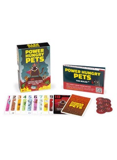 إكسبلودنج كيتنس أل أل سي لعبة Power Hungry Pets من Exploding Kittens - من 2 إلى 6 لاعبين - من سن 7 سنوات فما فوق - 15 دقيقة للعب - لعبة بطاقات استراتيجية وبسيطة - لعبة حفلات، ليلة ألعاب عائلية، لعبة بطاقات للأطفال والكبار  - Image 2