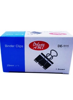 Deluxe Binder clip 25mm (1 x12)