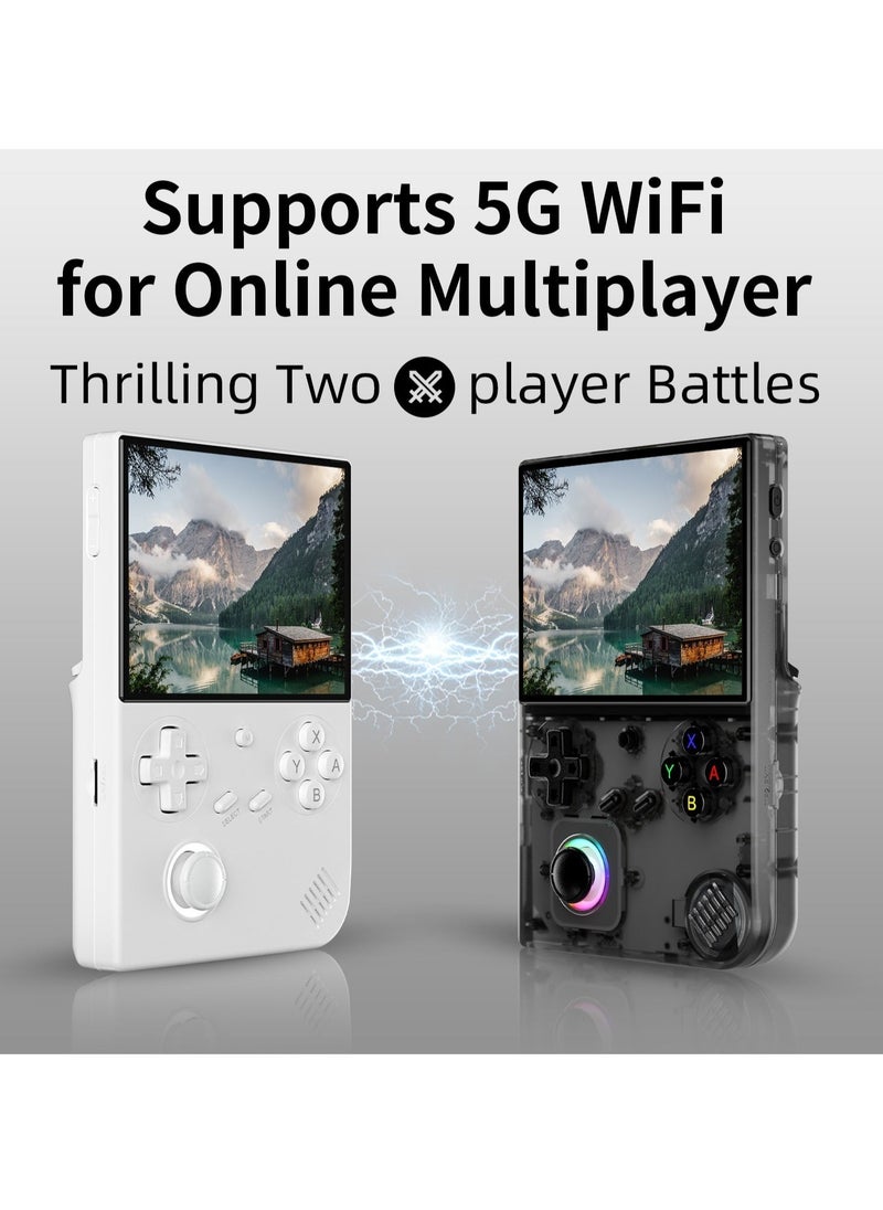 ANBERNIC  - RG40XXV Handheld Game Console 4.0 Inch IPS TF Card With 10000+ Games 3200mAh 6+Hours Battery Support Wireless Network(64G Black) - Image 1