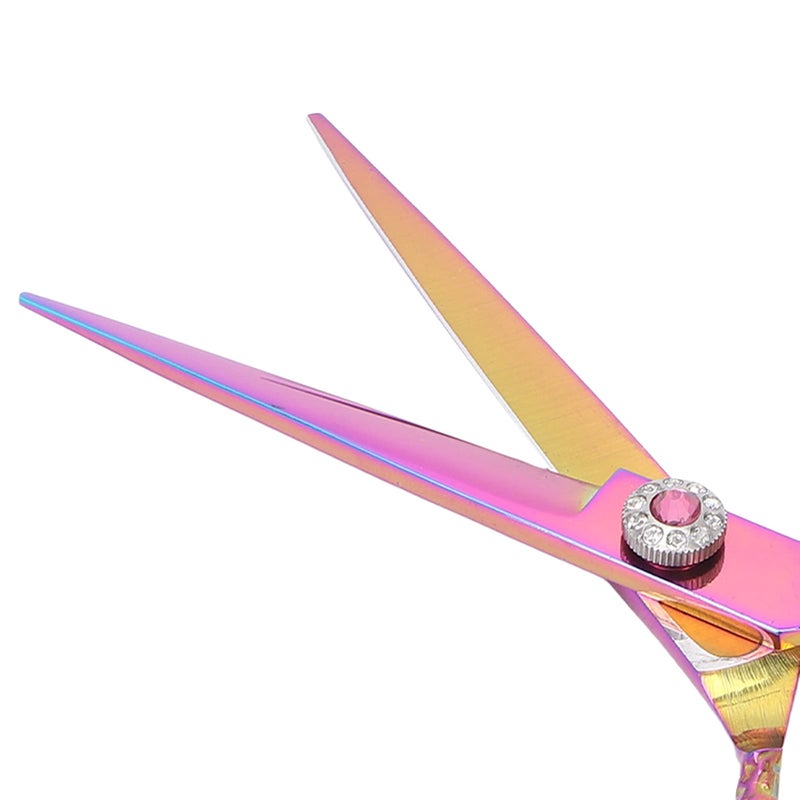 Professional Hair Cutting Scissors Stainless Steel Ergonomic Handle Fine Tuning Bearing Smooth Cutting - Image 3