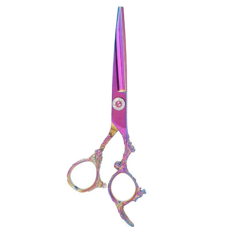Professional Hair Cutting Scissors Stainless Steel Ergonomic Handle Fine Tuning Bearing Smooth Cutting - Image 2