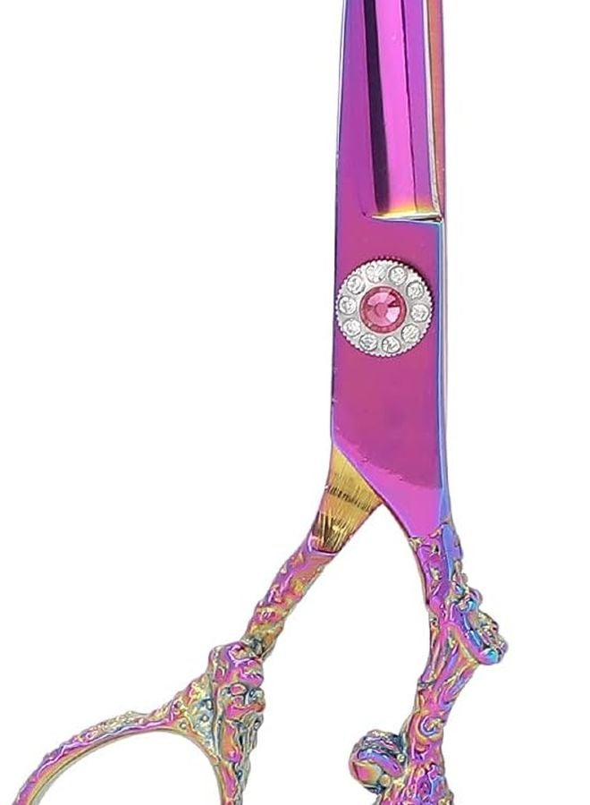 Professional Hair Cutting Scissors Stainless Steel Ergonomic Handle Fine Tuning Bearing Smooth Cutting - Image 1