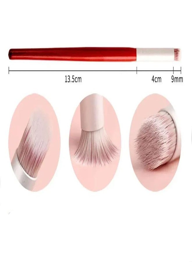 Bellecrey 1 Pc Nail Brushes for Nail Art Professional Nail Art Brush/Manicure Gel Polish Brush/Gradual Color Blooming Nail Drawing Pen Nail Design Brushes (A) - Image 3
