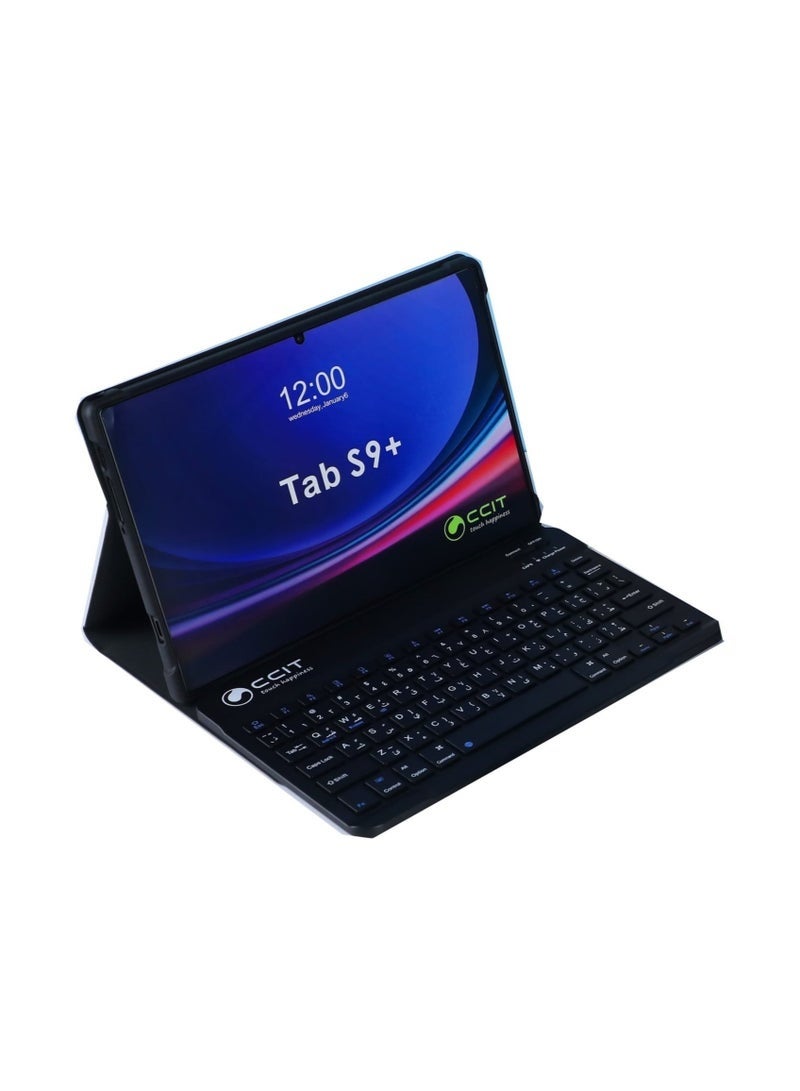 CCIT 🚀 CCIT Tab S9+ 10.1-Inch Android Tablet | 16GB RAM + 1TB ROM | Full HD Display | 10000mAh Battery | With Stylus, Keyboard & Mouse – Blue | Ideal for Work, Study & Entertainment  - Image 3