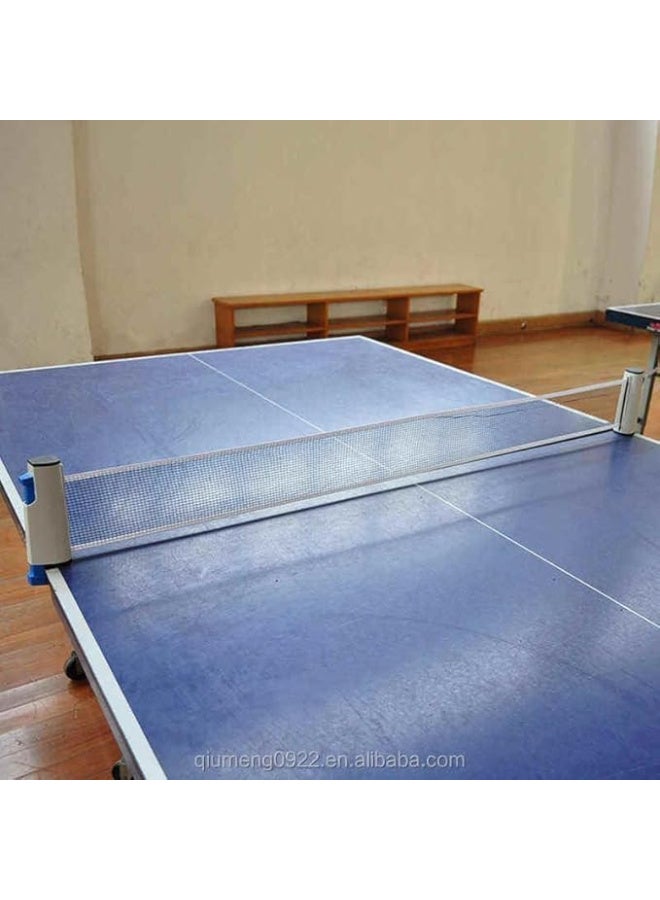 Generic Retractable Table Tennis Net – Portable Ping Pong Net Post Set, Adjustable to Any Table, Lightweight and Easy to Install – Multi-Colored  - Image 3