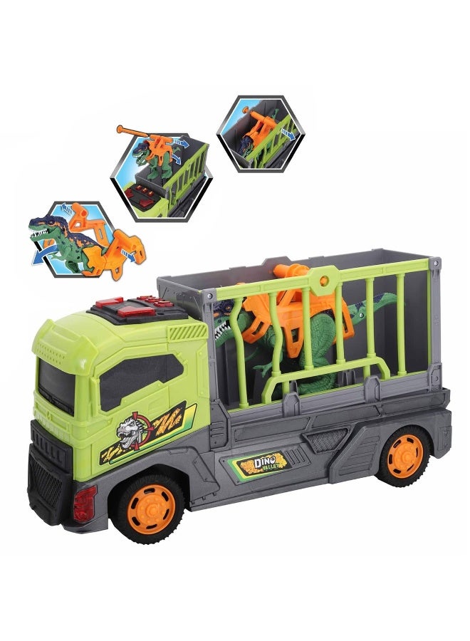 CHAP MEI Dino Valley Dinosaur Transport Truck with Cage - Image 1