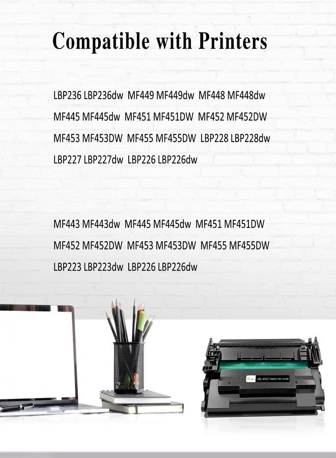 GREENPRINT 057H ( 057 ) Compatible Toner Cartridge High Capacity 10000 Pages for Canon LBP236dw MF445dw LBP226dw MF455dw MF449dw MF448dw MF443dw LBP228dw LBP227dw LBP223dw MF451dw MF452dw Printer - Image 4
