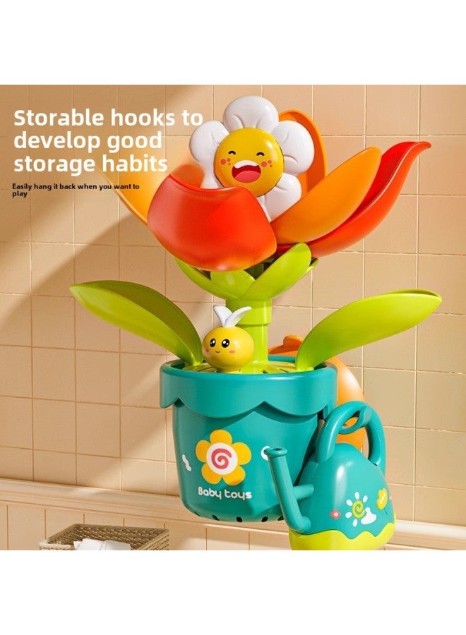Baby Bath Toys Flowering In Water Children's Water Spray Baby Boys And Girls Summer Play Water Sprinkling Shower-Color:Playing Bird Opp - Image 5