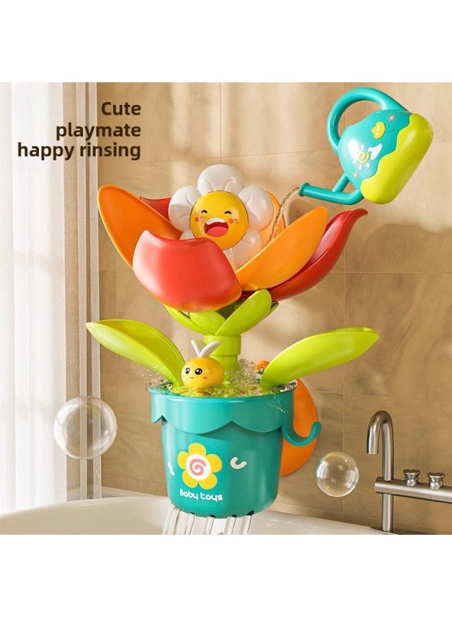 Baby Bath Toys Flowering In Water Children's Water Spray Baby Boys And Girls Summer Play Water Sprinkling Shower-Color:Playing Bird Opp - Image 4