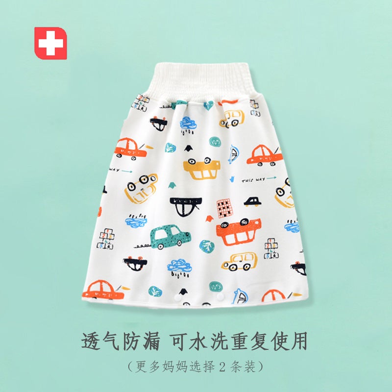 Children'S Diapers, Anti-Bedwetting Pads, Terry Diaper Skirts, Girls' Anti-Leakage Diapers, Waterproof Cloth, Toilet Boys' Diapers - Image 1