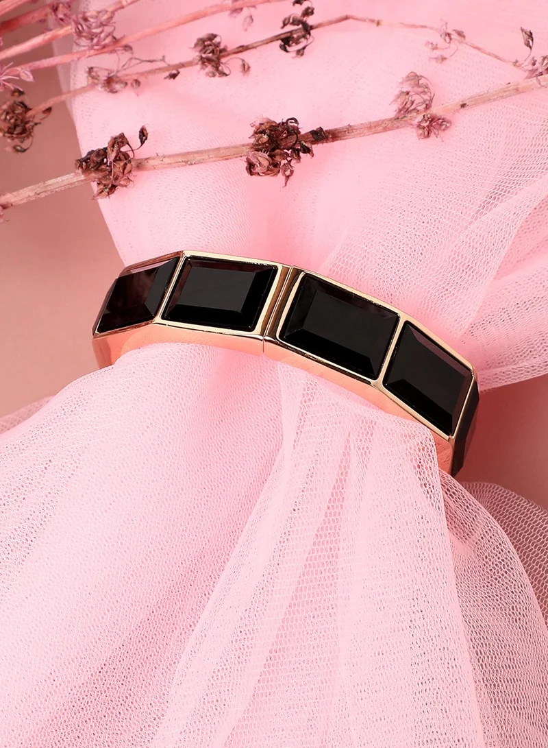 SOHI Stone Lined Artificial Bracelet Jewellery