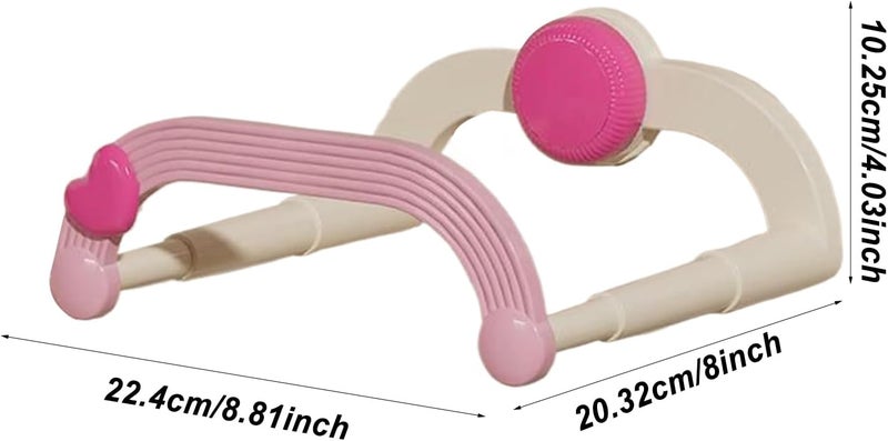 No Punch Shower Hanger - Washbasin Wall Holder, Non-Slip Storage Solution for Kitchen Bathroom Toilet Bathtub Bedroom, Suction PP Organizer for Towels Clothes Accessories | Easy Install Home Tool - Image 5