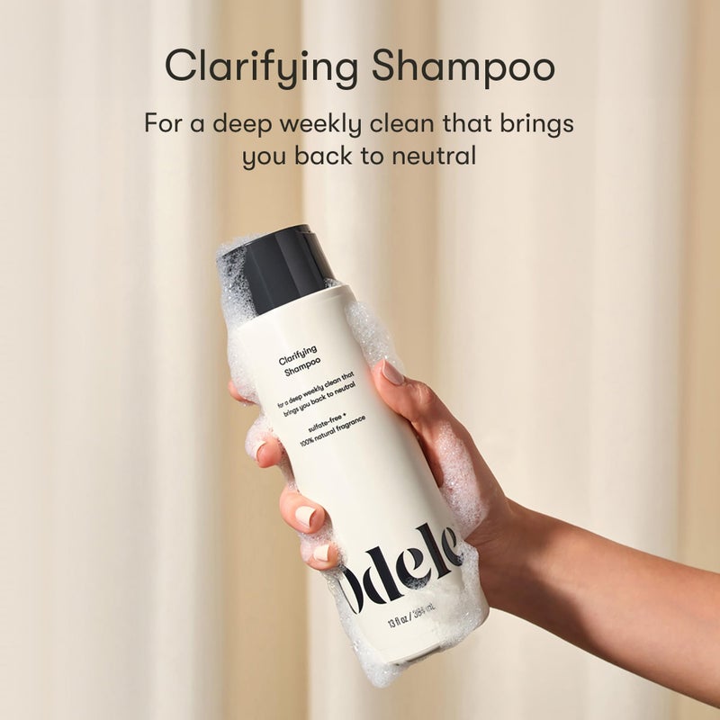 Odele Clarifying Sulfate-Free Shampoo, a Deep Weekly Clean that Removes Buildup for All Hair Types & Textures, 13 Fl Oz - Image 2