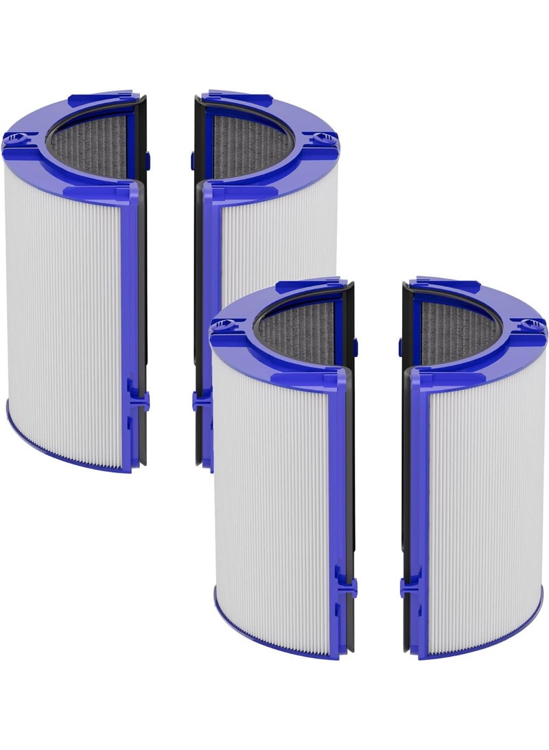 Leemone 2-Pack True HEPA+Carbon Filter Replacement for Dyson PH01 PH02 PH03 HP06 TP06 HP07 TP07 HP09 TP09 360° Combi Glass Purifying Fans, Compatible with Dyson Pure Cool Hot Air Puri-fier - Image 1