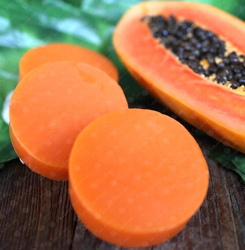 Pratha Naturals soap base  papaya  melt and pour soap base  1KG - Image 3