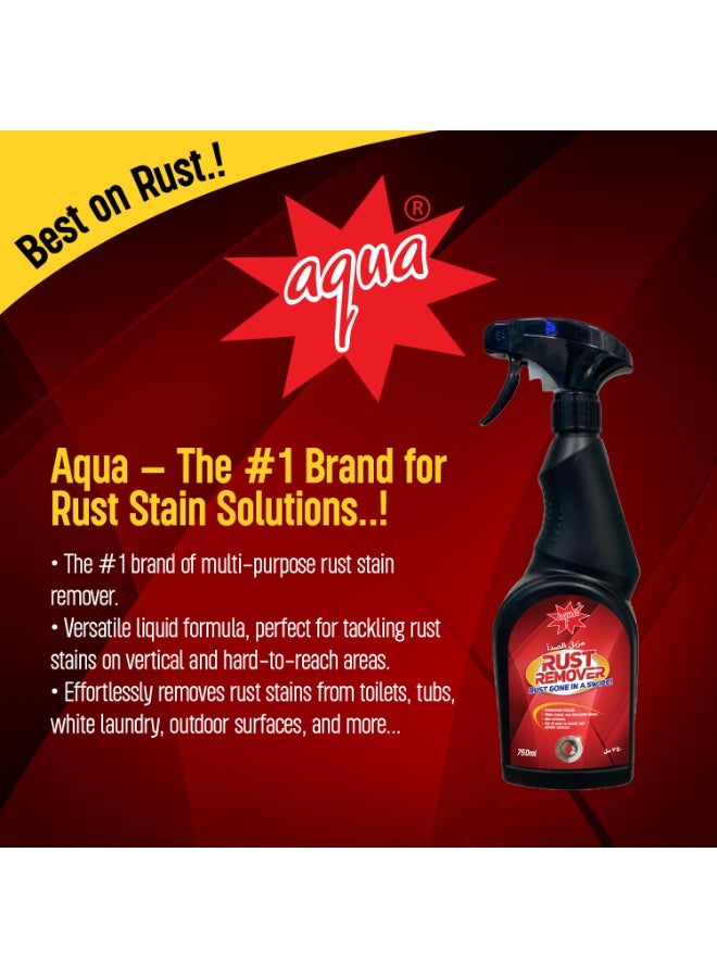 Aqua Rust Remover 750ML – Industrial Strength Rust & Stain Cleaner - Image 3