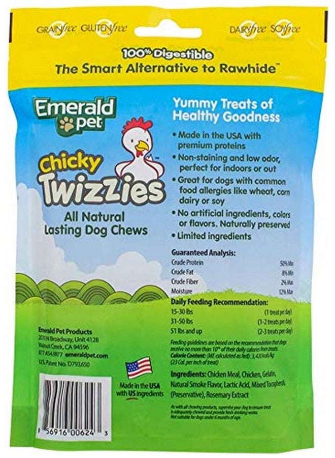 إميرالد بيت إيميرالد بت، 3 أكياس من تشيكي تويزيز، 8 أونصات، علكات للكلاب خالية من منتجات الألبان والصويا والغلوتين والحبوب، صنع في الولايات المتحدة الأمريكية - Image 2