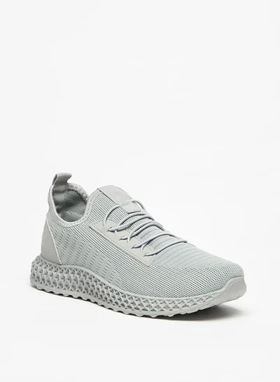 Oaklan by Shoexpress Textured Slip-On Sports Shoes