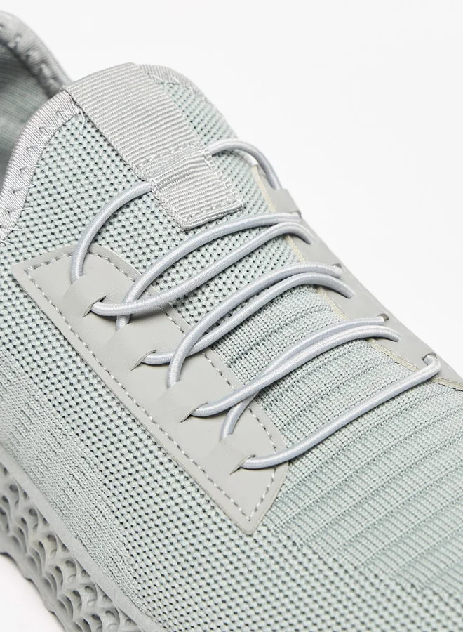 Oaklan by Shoexpress Textured Slip-On Sports Shoes