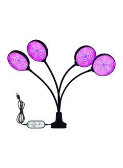 Sunlike LED Grow Light with Blue Red Light Auto On/Off 4/8/12H Timer 5 Brightness Leves Waterproof Clip Plant Growing Light