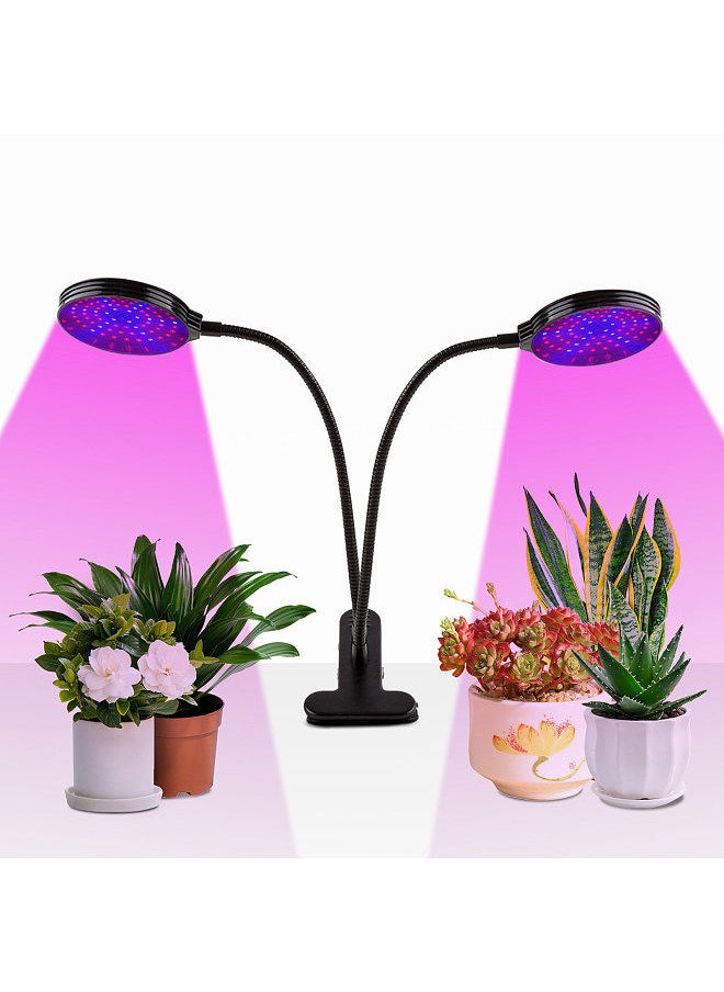 Generic - Sunlike LED Grow Light with Blue Red Light Auto On/Off 4/8/12H Timer 5 Brightness Leves Waterproof Clip Plant Growing Light - Image 1