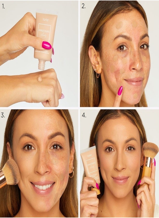Tarte Cosmetics - Tarte Amazonian Clay 16-Hour Full Coverage Foundation 26N Light-Medium Neutral | Long-Wear Natural Matte Finish | 1.7 oz / 50 ml - Image 1