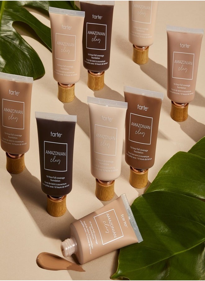 Tarte Cosmetics - Tarte Amazonian Clay 16-Hour Full Coverage Foundation 26N Light-Medium Neutral | Long-Wear Natural Matte Finish | 1.7 oz / 50 ml - Image 1