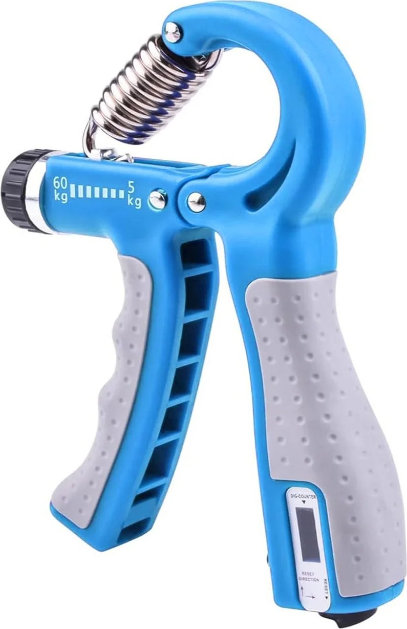 Pikas Adjustable (Counter) Hand Spring 5-60 kg Adjustable Wrist Muscle Strengthening Device Non-Slip Vein Remover