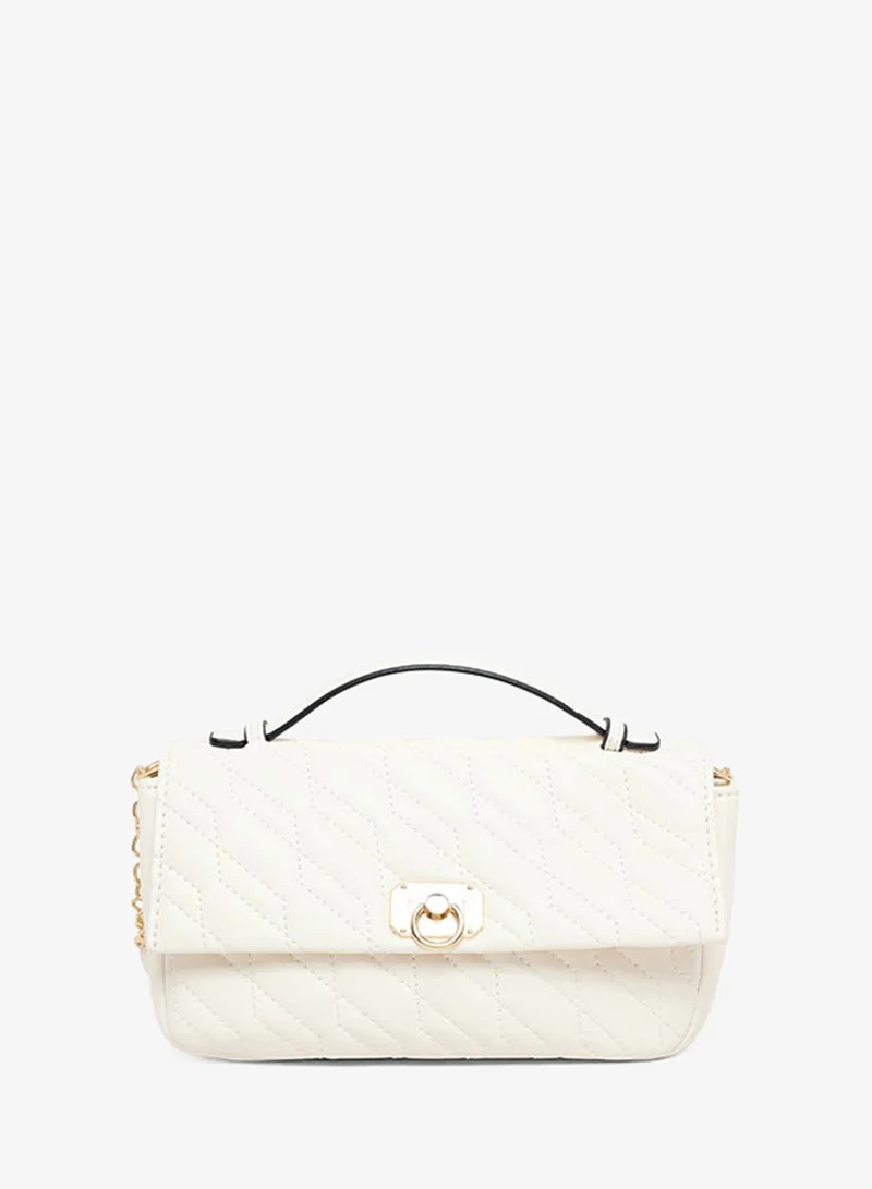 أر أند بي Quilted Top Handle Bag