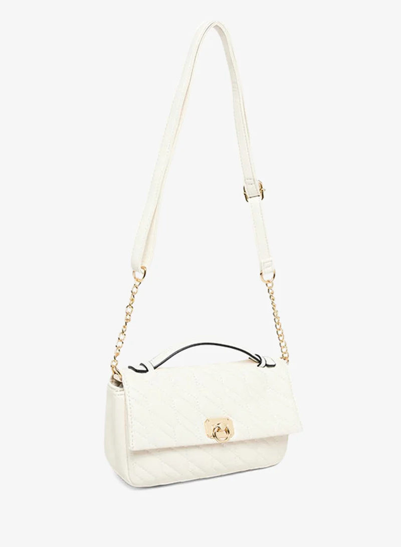أر أند بي Quilted Top Handle Bag