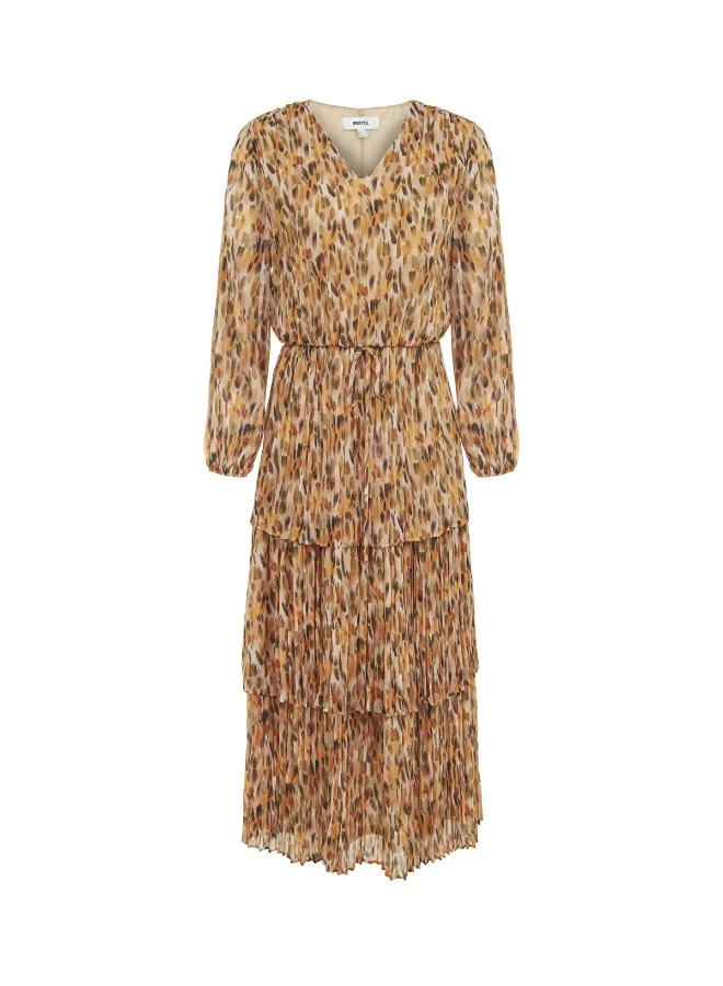 Ipekyol Printed V-Neck Dress