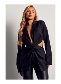 Discodaydream Tailored Twist Cut Out Blazer