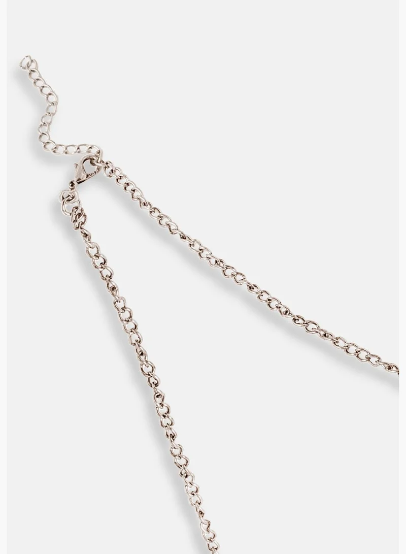 SOHI Silver Plated Designer Party Waist Chain For Women