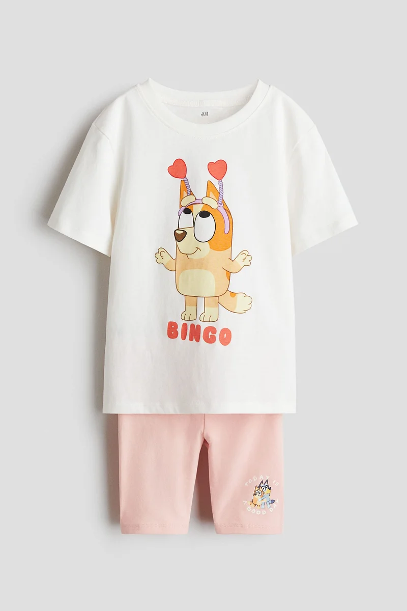 H&M 2-piece printed set