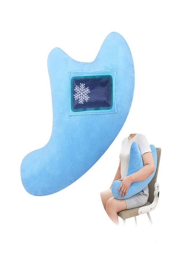 AOSSA Shoulder Surgery Pillow for Sleeping Rotator Cuff Neck and Shoulder Pain Relief Side Sleeper Pillow Bed Wedge for Arm Surgery Pillow Armpit Shoulder Abduction Wedge Surgery Recovery Supplies - Image 1