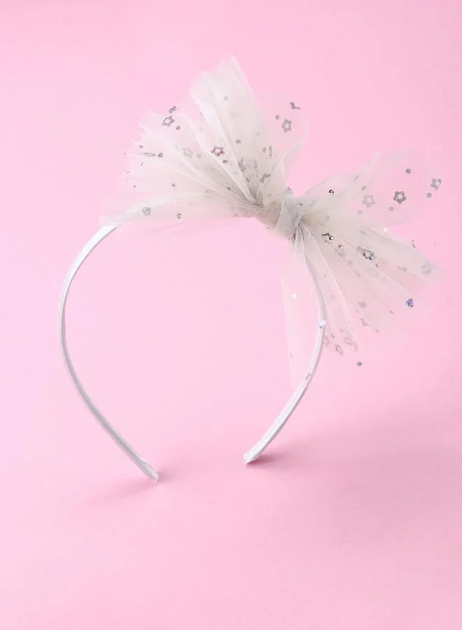 تايك تو طوق رأس مزين بربطة وشبك