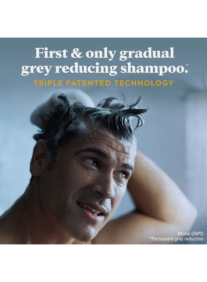 Just For Men Control GX Grey Reducing 2-in-1 Shampoo and Conditioner, Gradual Hair Color with Keratin for Stronger Thicker and Healthier Looking Hair, 4 Fl Oz - Pack of 1 (Packaging May Vary) - Image 5