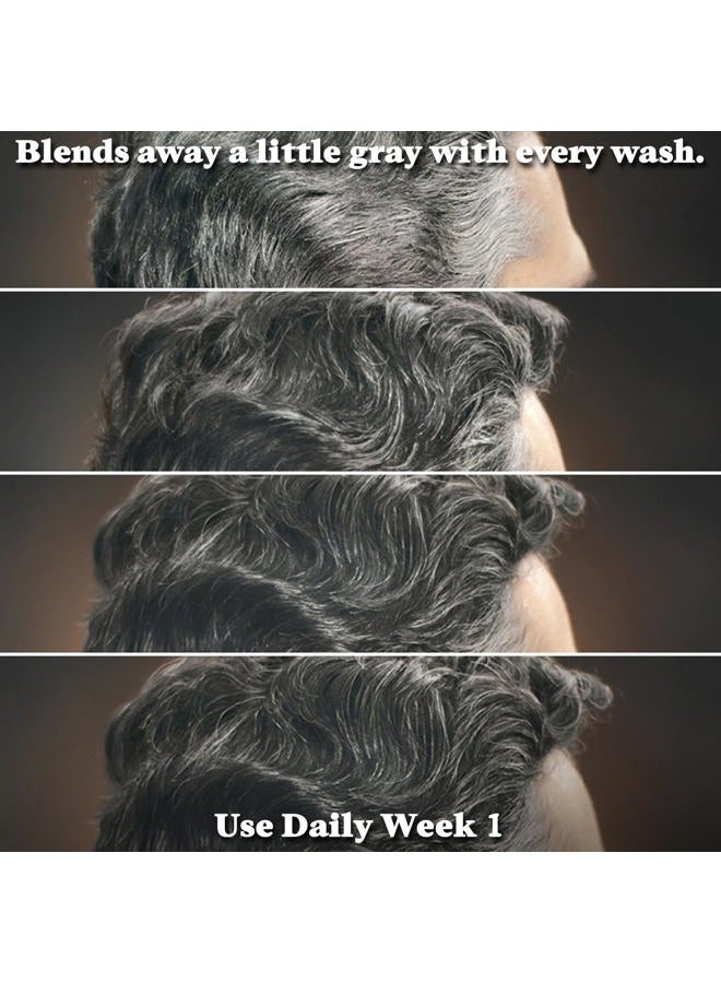 Just For Men Control GX Grey Reducing 2-in-1 Shampoo and Conditioner, Gradual Hair Color with Keratin for Stronger Thicker and Healthier Looking Hair, 4 Fl Oz - Pack of 1 (Packaging May Vary) - Image 3