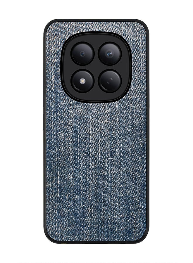 Stylizedd For Xiaomi Redmi Note 15 Pro 4G Case,Slim fit Camera Protection, Shockproof Thin Phone cover  - Dark Denim Print - Image 1